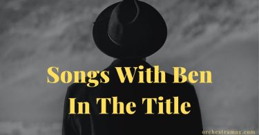 songs with ben in the title