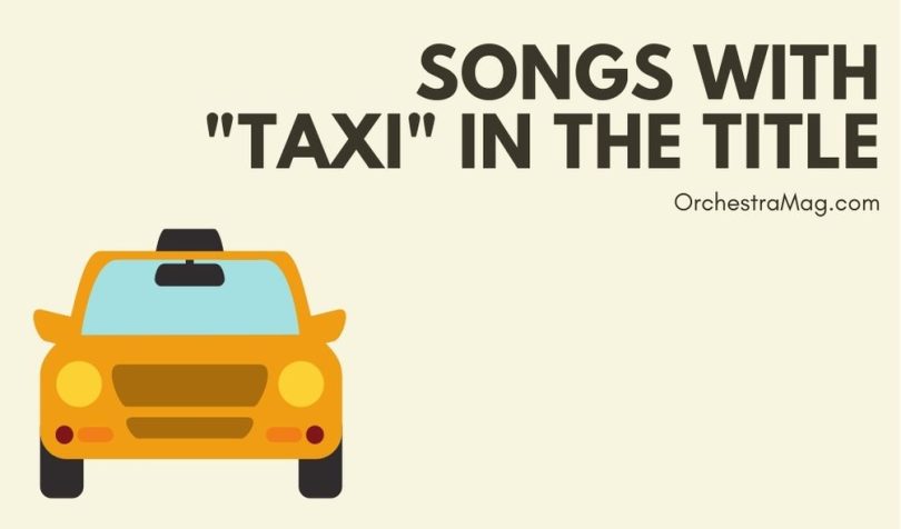 songs with taxi in the title