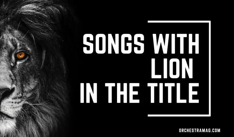 songs with lion in the title