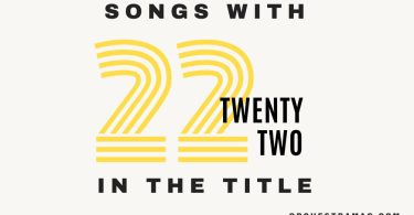 Songs with twenty-two in the title